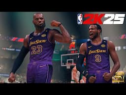 LeBron x Bronny Tag Team At the Garden! | NBA 2K24 Ultra Modded PC Showcase | Lakers vs. Celtics