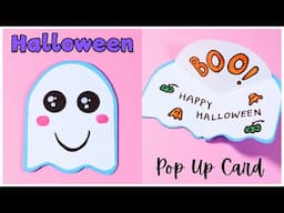 Halloween Ghost Pop Up Card | BOO !!