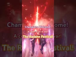 Champions, Welcome! A Celebration Of War! The Radahn Festival #eldenring