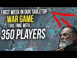 Running a 350 player Massive Online Cooperative Tabletop War Game... "Week One"