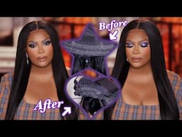 I AM IN LOVE! The Best Natural Glueless Yaki Wig For Beginners with New Upgrade Drawstring | UNICE