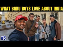 What Baku Azerbaijan 🇦🇿 Boys Think about India 🇮🇳 #azerbaijan #baku #travelvlog #india #capitalcity