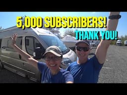 Thank You - 5K Subscribers! Plus: Hiking Up the Squamish Gondola's Sea to Summit Trail