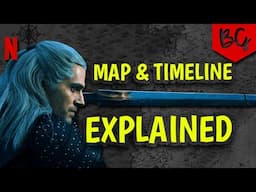 The Witcher S1 Timeline and Map Explained - Netflix Show