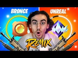 24 Horas Para Subir a UNREAL en el NUEVO FORTNITE REMIX