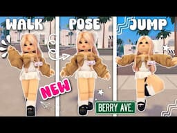 **NEW** CUTE ANIMATIONS FOR BERRY AVENUE, BROOKHAVEN 🏡RP, BLOXBURG & OTHER ROBLOX GAMES 😍✨