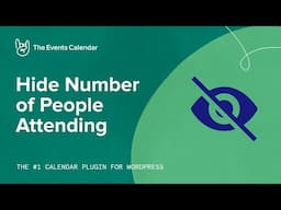 Hide Number of People Attending