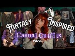 ⚔️ STYLE TIPS for those who love FANTASY but dress more Masculine  🧙‍♂️ #styletips #menswear