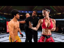 UFC 5 | Bruce Lee vs. Red Karate Master Girl | EA Sports UFC 5