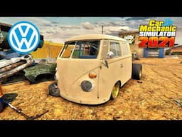 VW T1 Drag restoration - Car Mechanic Simulator 2021