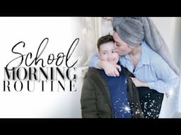 REAL MORNING ROUTINE AS A MUM OF 2 | SCHOOL MORNING AD