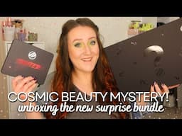 COSMIC BEAUTY SINISTER MYSTERY BOX *HAUL & UNBOXING* First Impression Review Cruelty Free Makeup!