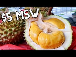 $5 Musang King: Durian Price War in Singapore 2023