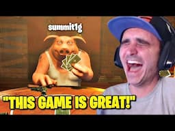 Summit1g Can't Stop Laughing Playing Liar's Bar ft. Chang Gang