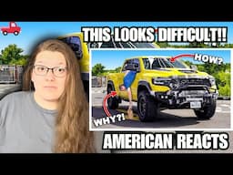 Living with a 3 ton US pick-up in the UK! l AMERICAN REACTS