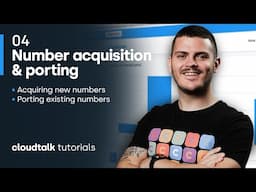 CloudTalk Onboarding: Number Acquisition and Porting