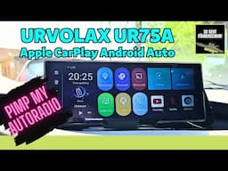 URVOLAX CarPlay + Android Auto Wireless, 10,26 Zoll  Rückfahrkamera/Bluetooth FÜR AUTO UND CAMPER!