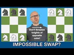 Knight Swap Puzzle (Using Math to Solve a Chess Puzzle)