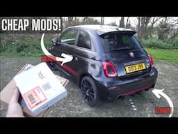 5 CHEAP Modifications for an Abarth 595 Competizione #TheAbarthProject