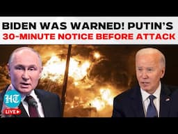 Ukraine Under Attack LIVE | Russia Alerts U.S. Before Launching Hypersonic Missile | ICBM Attack