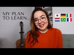 My language study plan 2022 (learning multiple languages at once)