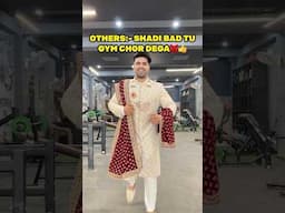 BARAAT RUKEGI GYM NAHI❌😂GYM LOVER❤️ #gym #shorts