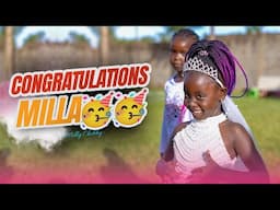 THIS IS HOW WE CELEBRATED OUR DAUGHTER’S GRADUATION 🥳🥳|| TO MORE WINS MILLA🏆