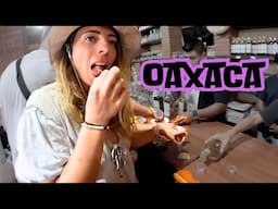 Eating WORMS in Oaxaca?!?! (this was not on my Bingo card for Mexico)