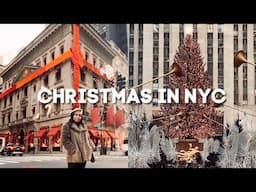 Vlog: Christmas in NYC 2020 (Rockefeller, Saks, Central Park, The Plaza Hotel)