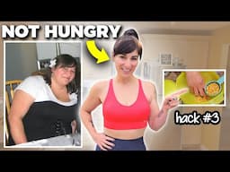 How I Lost 130 Pounds without Getting Hungry (3 HACKS)