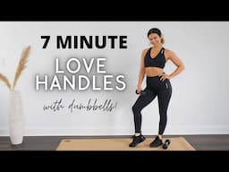 7 Minute Workout for Your Love Handles with Ashley Gaita