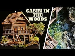 I Made My Perfect Holiday Home! (Cabin In The Woods Diorama)