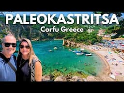 PALEOKASTRITSA Greece 🇬🇷 | Corfu's Stunning Coastline & Turquoise Waters!