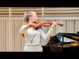 Amazing Performance of 15-Year-Old Karolina Protsenko | Lalo: Symphonie Espagnole - 2nd Movement