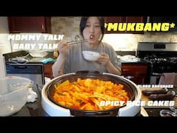 (mukbang) Spicy Rice cakes+Blood sausages talkative eating show + mommy talk