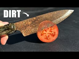 World's Sharpest Dirt Knife