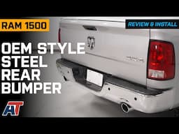 2009-2018 RAM 1500 OEM Style Steel Rear Bumper Shell Review & Install