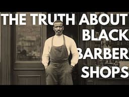 You've Been Lied To About Barbershops... And MORE