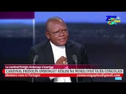 FRIDOLIN AMBONGO ABIMISI PASI YA BA CONGOLAIS NA FRANCE 24