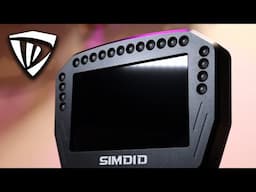 SIMDID DH480 PRO Sim Racing Display | 360° close-up view [SIM RACING HARDWARE]