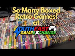 So Many Boxed Retro Games at Southeast Game Exchange!