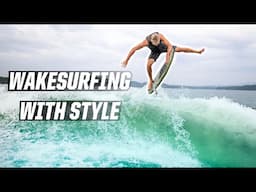 WAKESURFING WITH STYLE - JOEY HARRIS - STATE OF THE ART