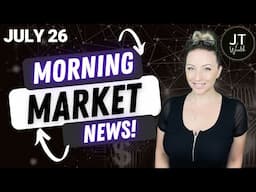 Wednesday's Stock Market News! MSFT Slips Despite Beat, GOOGL Rises, SNAP Plummets + More!