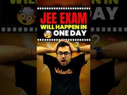 Will JEE happen in One day like NEET?😱😱#jee #jee2025 #iit #iitjee #neet #jeemains #jeeupdate