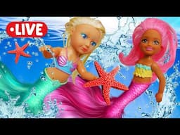 Barbie AO VIVO🔴 Os melhores vídeos da boneca Barbie em português! Vídeo com brinquedos para meninas