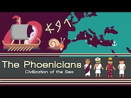 THE PHOENICIANS | Creators of the alphabet. History for kids.