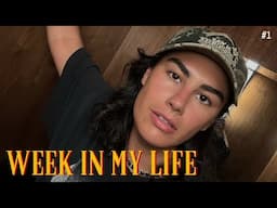 WEEK IN MY LIFE LESBIAN VLOG | on a movie set & stand up comedy