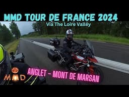 Motorcycle Tour of France on a BMW 1250 GSA and Triumph Tiger 900 - Ep 2