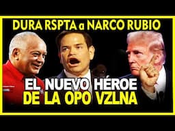 🔥INCENDIARIA PROPUESTA! DIOSDADO CABELLO RETA A MARCO RUBIO  ( NARC0 RUBIO)