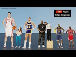 NBA Players Height Comparison 2024